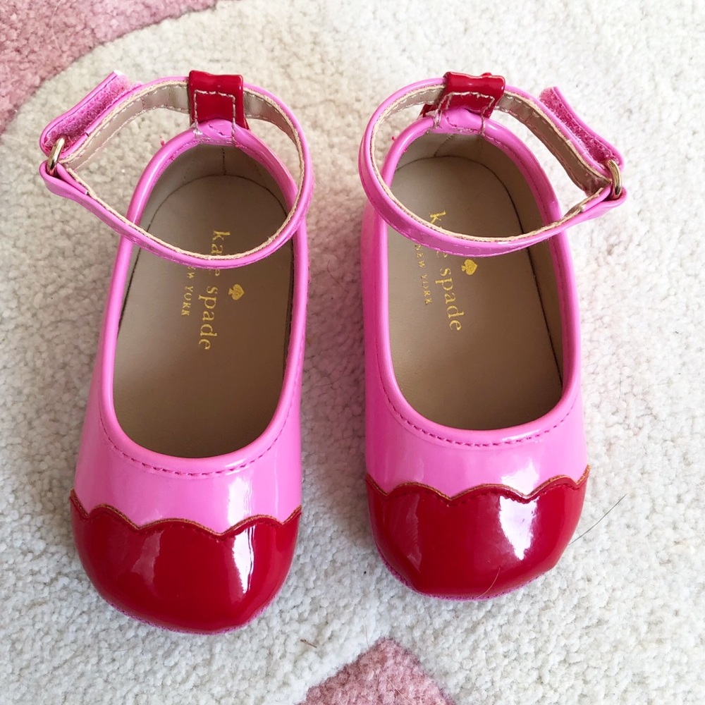 Kate Spade mary janes-sz 0-3 months